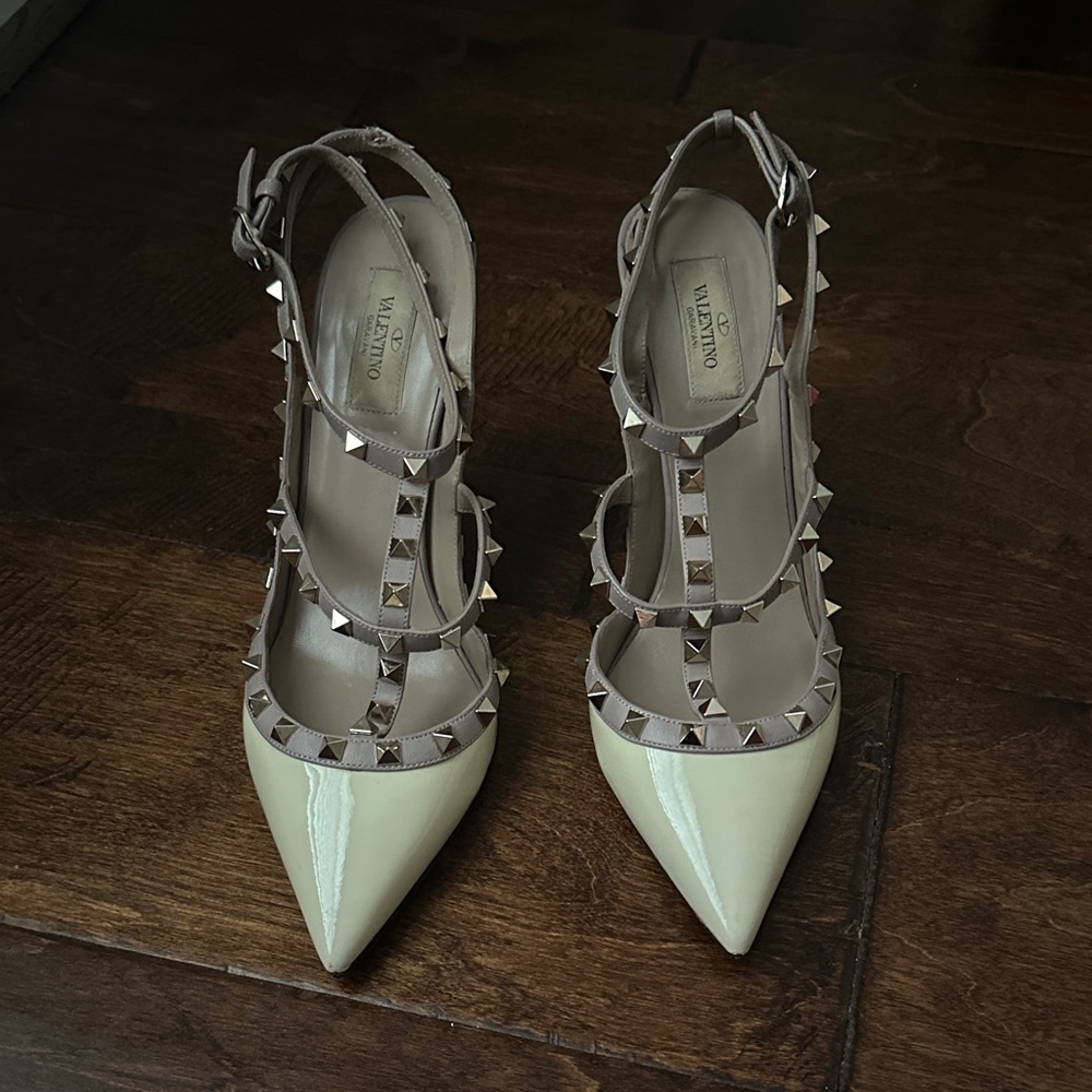 Valentino Garavani Rockstud 100mm Slingback